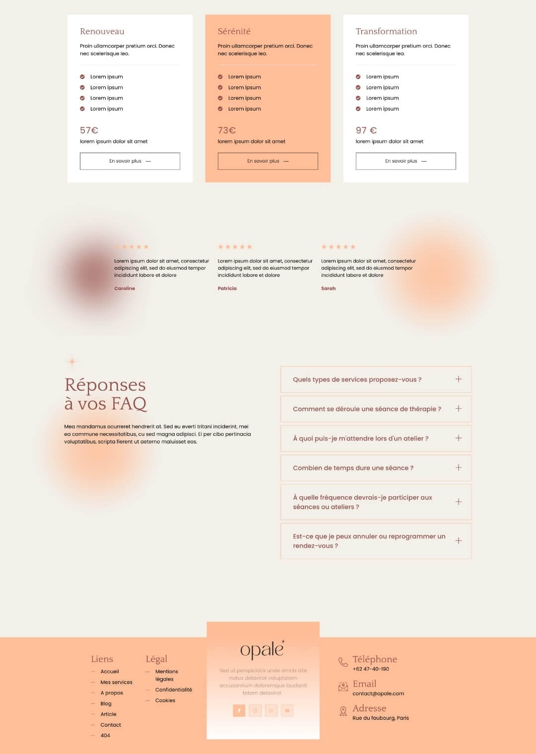 template-wordpress-opale-services
